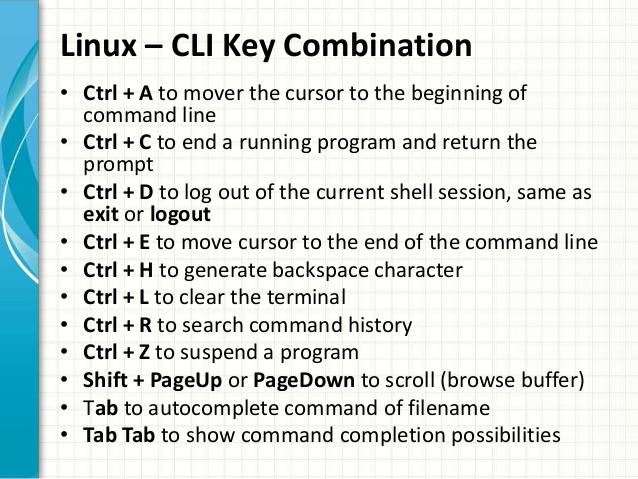 What Key Combination Generates A Backspace Character Linux